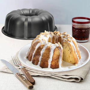Stampo per Torte a Forma di Zucca MIXWARES, Teglia Antiaderente in Acciaio al Carbonio, Design 3D per Uso Commerciale in Panetterie e Pasticcerie - Product Image 3
