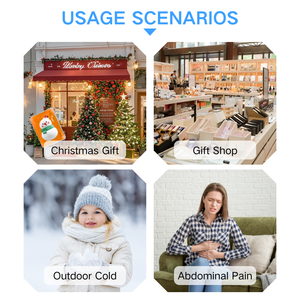 Factory Direct Wholesale Customizable Logo Reusable 10x8CM Square Heat Pack <b>Magic</b> Gel Pad CE Certification Maifarer HP-15 Pain - Product Image 6