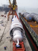 Reactor de Fertilizantes de Acero Aleado para Presión, Alta Productividad, Larga Vida Útil, 2 Años de Garantía para Urea Compuesta