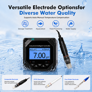 Contrôleur de Dosage <span class=keywords><strong>pH</strong></span> EC Orp Automatique pour Aquarium Hydroponique GAIMC - Product Image 2
