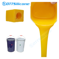 Vente chaude de caoutchouc de silicone liquide pour la fabrication de moules, caoutchouc de silicone RTV-2 pour la fabrication de moules