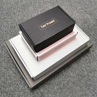 Boîte en papier ondulé avec logo personnalisé, boîte pliable à impression personnalisée