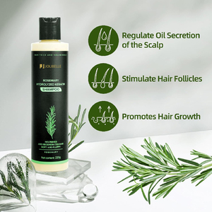 Shampooing Croissance Capillaire au Romarin pour Femmes et Hommes, Shampooing Naturel Épaississant et Fortifiant avec Kératine Hydrolysée pour Cheveux Affinés - Product Image 5