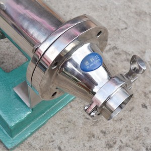 Bomba de Transporte de Acero Inoxidable de Grado Alimenticio, Bomba de Cavidad Progresiva, Bomba de Tornillo para Transferencia de Salsas de Alta Viscosidad - Product Image 3