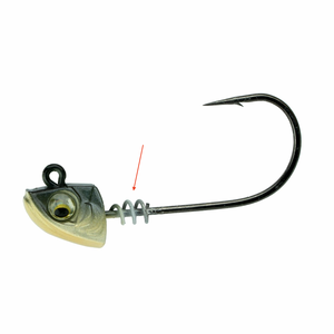 Sunsun — <span class=keywords><strong>leurre</strong></span> gabarit écologique en alliage <span class=keywords><strong>de</strong></span> Zinc souple, appât artificiel avec tête plombée, hameçon idéal pour la pêche - Product Image 4