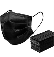 Masques faciaux jetables non tissés OEM/ODM Lot de 50 masques faciaux au prix d'usine