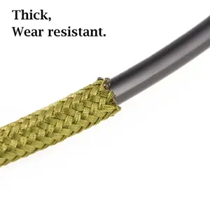 2,5 ~ 60 мм Армейский Зеленый Нейлоновый Плетеный изолированный рукав для защиты провода полиамидный расширяемый рукав-оболочка - Product Image 6