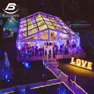 <span class=keywords><strong>Tente</strong></span> <span class=keywords><strong>de</strong></span> <span class=keywords><strong>mariage</strong></span> transparente <span class=keywords><strong>de</strong></span> luxe avec structure en aluminium et toile en PVC pour événements en plein air et mariages - Product Image 3