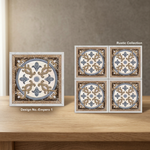 กระเบื้องปูพื้นพอร์ซเลนกันน้ำ ดีไซน์ทันสมัย ขนาด 40x40 ซม. ผิวด้าน สำหรับภายนอกบ้าน โรงแรม วิลล่า - Product Image 6