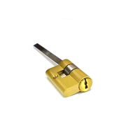 Cylindre de serrure électronique 42mm, serrure à chaîne en laiton zingué, étanche IP65, accessoires de serrure intelligente pour la maison