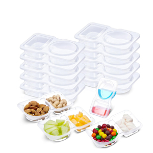 <b>Small</b> Size Biodegradable PP Injection Bowl with Lid Customizable for Catering Recommended Disposable Sauce Cup - Product Image 1