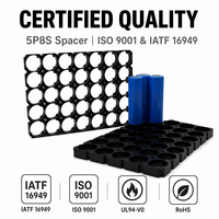 Support de batterie 26650 personnalisé en plastique ignifuge 5P8S, accessoires de fixation pour pack de batteries 26650 OEM