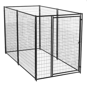 Chenil pour chien robuste extérieur grand chenil pour chien étanche en métal - Product Image 3