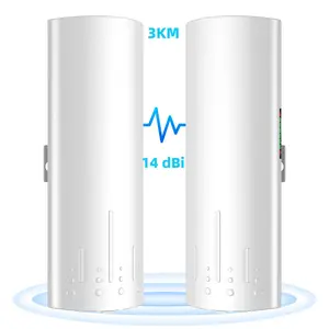 新产品户外CPE 5.8Ghz 450M无线网桥3千米Wifi6传输高速户外远程WIFI覆盖