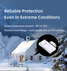 إنذار متعدد الوظائف مضاد للسرقة 110 ديسيبل جرس باب لاسلكي للتحكم عن بعد في النافذة حلقة باب مضادة للسرقة - Product Image 6