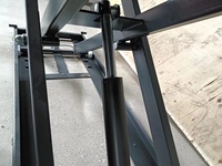 Plateforme élévatrice à ciseaux hydraulique robuste pour moto, capacité 800 kg, modèle HYA HYA-MT800, hauteur de levage 1200 mm, moteur 2,2 kW, 3 phases