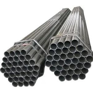 ASTM A53 A106 Q195 Round Hot Rolled Steel Pipe Welded or Seamless Mild Carbon Steel Pipe API 5L Sch40 Oil and Gas Pipeline