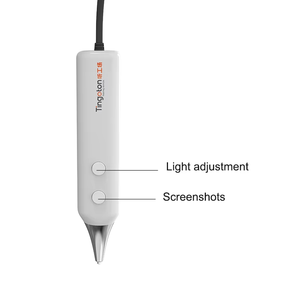 กล้องส่องหูระบบดิจิทัลดีไซน์ tingoton พร้อม USB แหล่งกำเนิดแสง LED ปรับได้30FPS สีดำสี<span class=keywords><strong>ขาว</strong></span> mjpg ใช้งานง่าย - Product Image 2