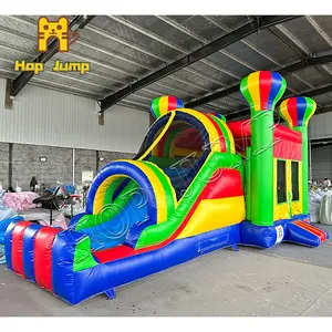 PVC Handels qualität Bounce House Großhandel Wasser Bounce House aufblasbare Bounce House Wasser rutsche Combo