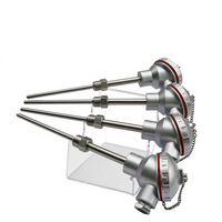 Sensor Suhu Termokopel Tipe Probe Transmitter 4-20ma Akurasi Tinggi untuk Pendingin, Air Panas, Air Industri OEM ODM
