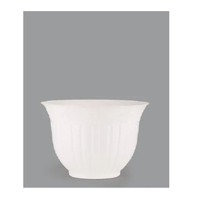 Pot de fleurs décoratif en plastique Love Fresh de 9,5 pouces pour plantes d'intérieur et d'extérieur, maison et jardin - Product Image 5