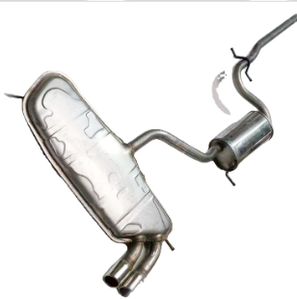 Silenziatore di Scarico Aftermarket in Acciaio Inox per Volkswagen Touran 1.4T <span class=keywords><strong>Golf</strong></span> 6 <span class=keywords><strong>GTI</strong></span>, Tubo di Scarico Sostitutivo a Prezzo di Fabbrica - Product Image 4