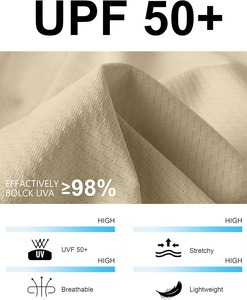 Men's Fashionable Softshell Safari <b>Jacket</b> Stand <b>Waterproof</b> Zipper UV Protection for Urban Outdoor Attire Spring <b>Thin</b> Outerwear - Product Image 3