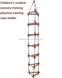 Kindergarten outdoor physical activity equipment triangle rope ladder children's physical training equipment climbing ladder