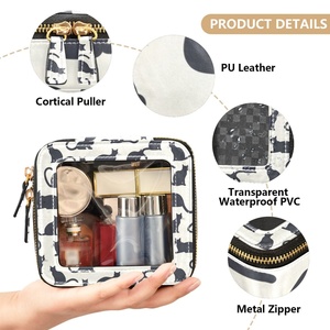 Top Quality Cosmetic <b>Bags</b> Factory <b>clear</b> Portable Cosmetic <b>Bag</b> Women <b>Travel</b> Toiletry <b>Bag</b> - Product Image 5