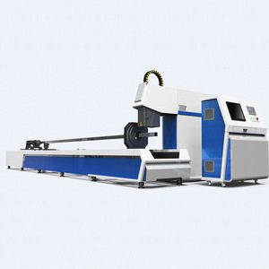 เครื่องตัดเลเซอร์ไฟเบอร์แบบคานยื่น ควบคุมด้วยระบบซีเอ็นซี รองรับไฟล์ DXF - Product Image 1
