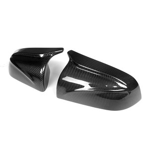 Auto Exterieur Modificatie Voor Tesla Model 3 Carbon Fiber Achteruitkijkspiegel Cover 2 Stuks <span class=keywords><strong>M</strong></span> Stijl - Product Image 3