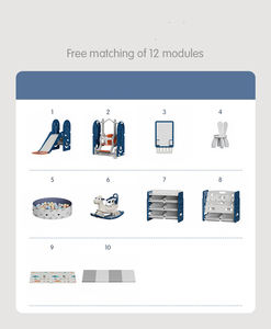 Moderno Box per Bambini Multicolore in Plastica Centro Attività e Recinto di Sicurezza per Uso Interno Esterno Casa <span class=keywords><strong>Parco</strong></span> - Product Image 6