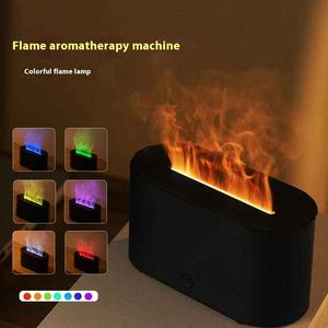 Nuevo humidificador de máquina de aromaterapia de atomización de llama de escritorio transparente de luz cálida comercial para el hogar - Product Image 3