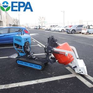 Mélangeur de béton mobile à chargement automatique de 3 m3, réservoir d'eau et seau de chargement de type <span class=keywords><strong>JCB</strong></span> pour les équipements de chantier dans les régions éloignées - Product Image 2