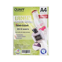 Papel adhesivo de vinilo imprimible de primera calidad para impresora de inyección de tinta-20 papel adhesivo blanco mate impermeable-papel adhesivo duradero