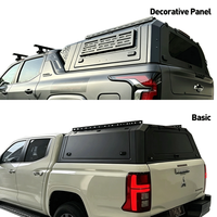 2022 2023 2024 2025 2026 Chevrolet Silverado EV Camper-Aufsatz Hardtop-Ladeflächenabdeckung für Pickup-Trucks mit Aluminiumlegierungs-Überdachung