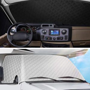 Housse de <span class=keywords><strong>protection</strong></span> <span class=keywords><strong>pare</strong></span>-<span class=keywords><strong>brise</strong></span> avant pour voiture, marque privée, anti-neige et anti-givre, <span class=keywords><strong>pare</strong></span>-soleil UV pour <span class=keywords><strong>camping</strong></span>-<span class=keywords><strong>car</strong></span>, caravane, autocaravane - Product Image 2