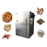 Hete Lucht Industriële Voedseldroger Dehydrator Droogmachine Kip Vis Droger Machine Groente Fruit Uitdroging Machine