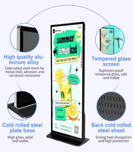43/55/65/75/86 inch <span class=keywords><strong>LCD</strong></span> quảng cáo hiển thị tầng thường vụ ngoài trời điện tử Totem kiosk cảm ứng kỹ thuật số biển và hiển thị - Product Image 5