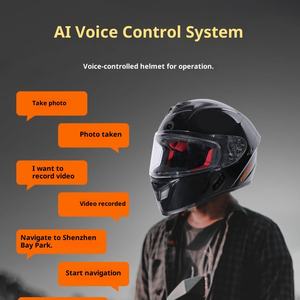 3C nouveau <span class=keywords><strong>casque</strong></span> intelligent de <span class=keywords><strong>moto</strong></span> ABS 4K <span class=keywords><strong>caméra</strong></span> pour voix <span class=keywords><strong>intégrée</strong></span> hommes femmes quatre saisons <span class=keywords><strong>casque</strong></span> intégral universel - Product Image 4