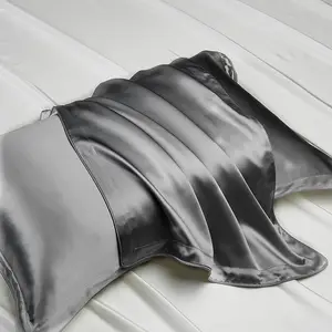 Hot Sales 6A Degree Silk Pillow Case Silk Bed Sheet Silk Bedding Sets