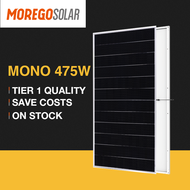 Moregosolar Перекрывающийся PV модуль 465W 470W 475W 480W 485W 490W солнечные панели