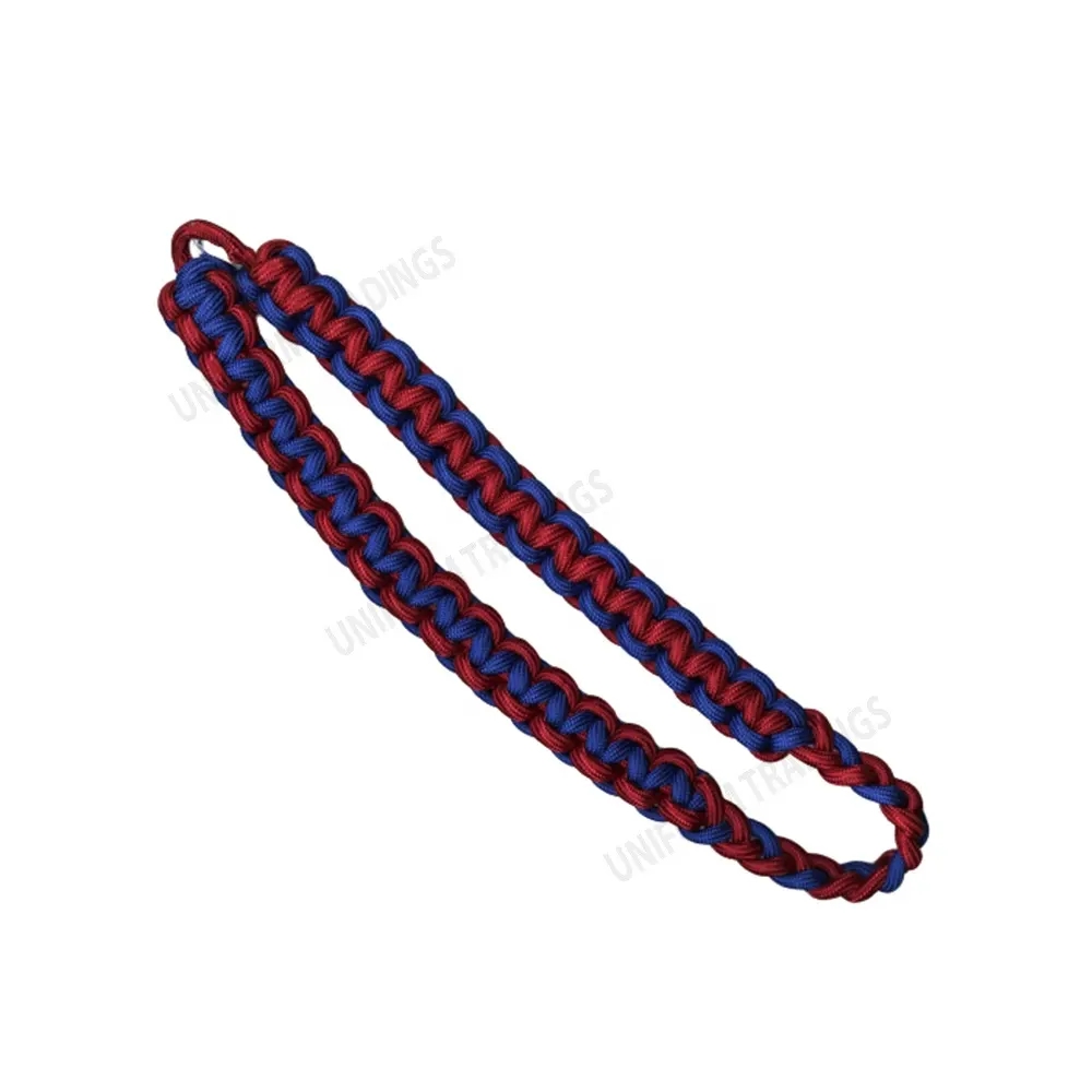 DOUBLE COLOR BRAIDED SHOULDER CORD IN HIGH QUALITY