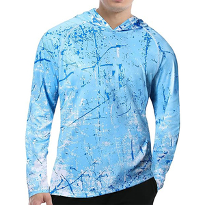 Bán hàng nóng OEM <span class=keywords><strong>UPF</strong></span> <span class=keywords><strong>50</strong></span> + câu cá mặc biểu tượng tùy chỉnh thoáng khí nhanh chóng làm khô mui xe câu cá Áo sơ mi - Product Image 2