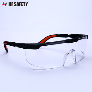 Gafas DE SEGURIDAD antipolvo ajustables del templo del nuevo diseño para la protección ocular de los adultos - Product Image 1