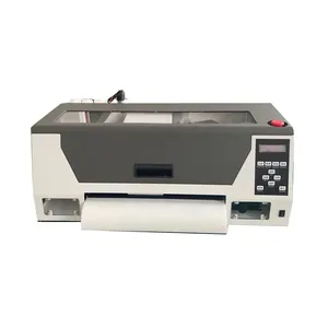 New design 33cm dtf printer a3 dtf direct to film desktop single XP600 printhead fast printing speed tshirt printer