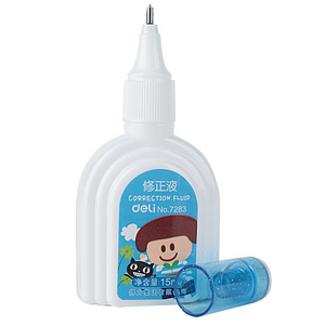 Deli Correction Fluid 7283/7284/7382 White Quick Drying For Students - Product Image 4
