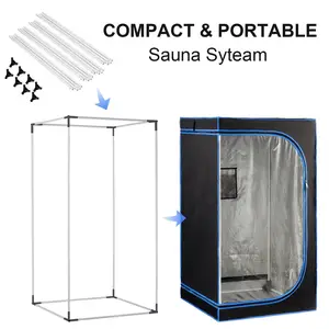 Home Portable Steam Sauna Tent Big Room Wer Steam For Weight Loss And Detox Sauna Spa