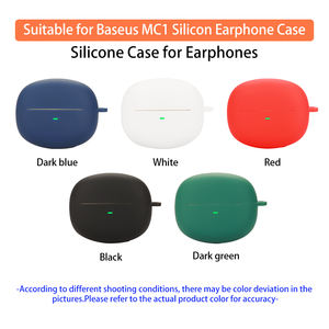 Funda de Silicona para Auriculares Inalámbricos <span class=keywords><strong>Baseus</strong></span> Bowie MC1, Muestras Gratis, Funda Protectora para Auriculares, Carcasa para <span class=keywords><strong>Airpods</strong></span> Pro - Product Image 3