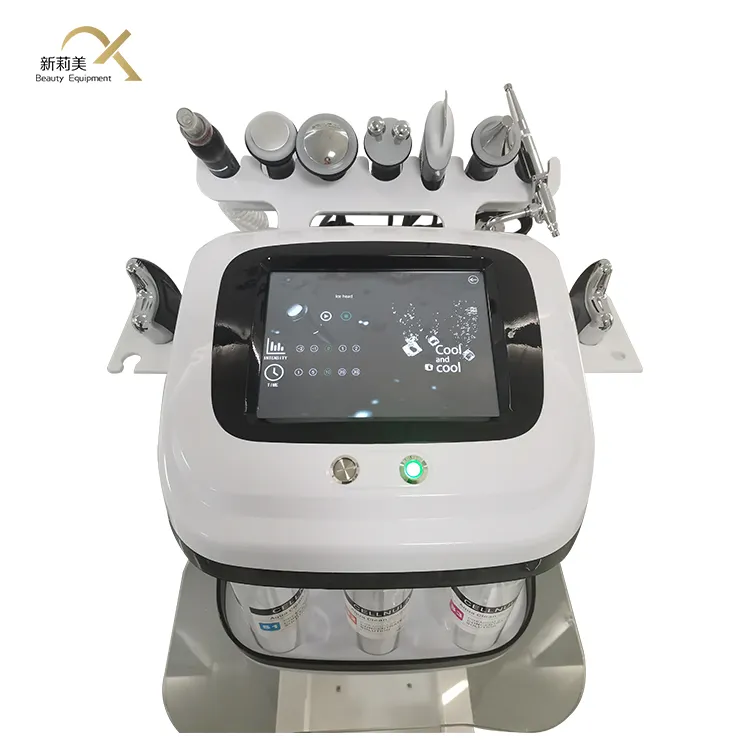 facial skin 8-in-1 Multifunction Hydro Dermabrasion Water Jet Skin Peel Facial Cleaning Hydro Beauty Machine